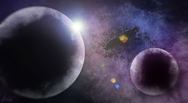 'Space Craft Ruin' Speed Paint